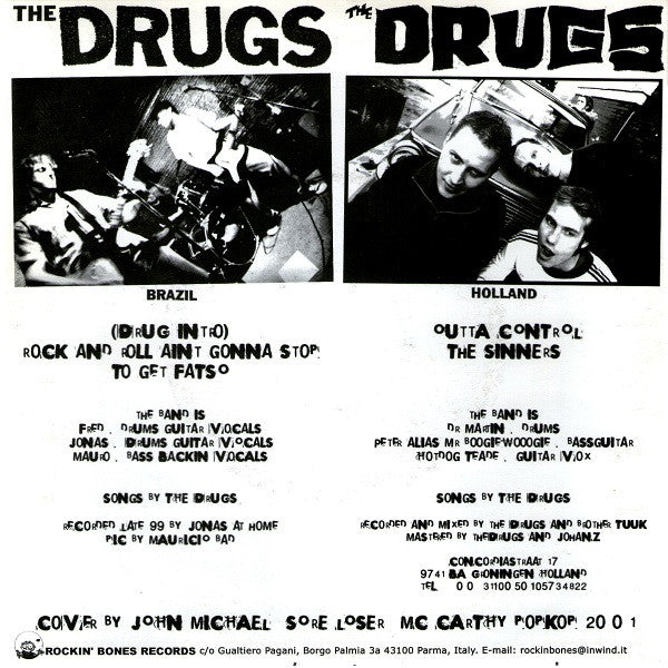 The Drugs (5) / The Drugs (3) : The Drugs Vs. The Drugs (7")