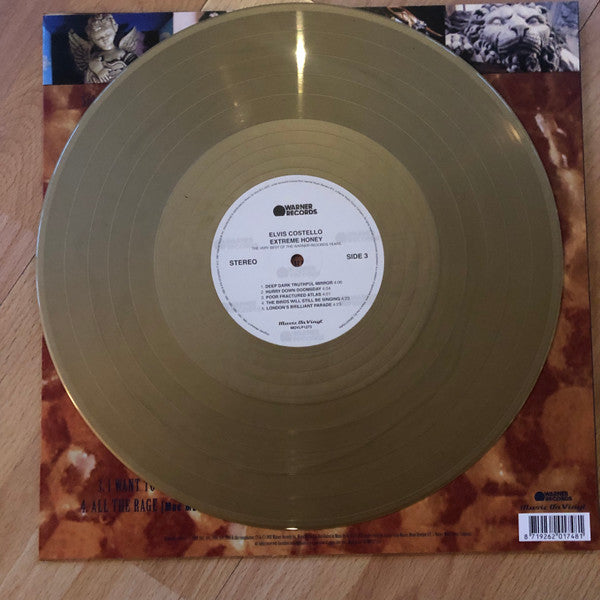 Elvis Costello : Extreme Honey (The Very Best Of The Warner Years) (2xLP, Comp, Ltd, RE, Gol)