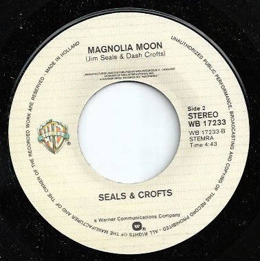 Seals & Crofts : Takin' It Easy (7", Single)