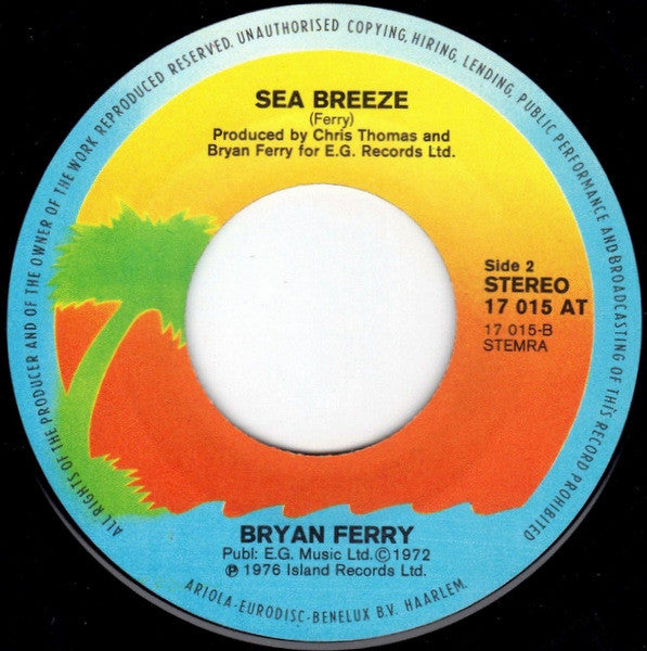 Bryan Ferry : Let's Stick Together (7", Single)