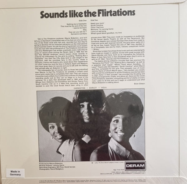 The Flirtations : Sounds Like The Flirtations  (LP, RE, RM)