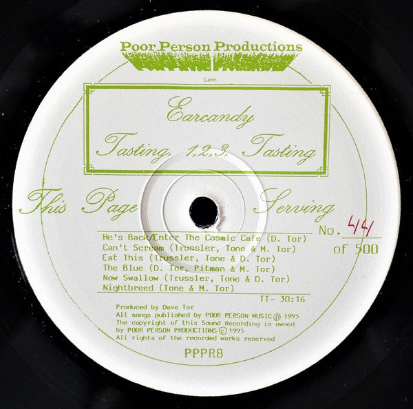Earcandy (2) : Tasting 1, 2, 3 Tasting (LP, Album)