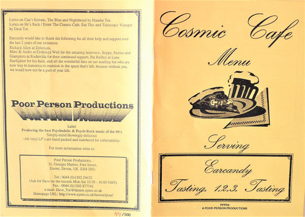 Earcandy (2) : Tasting 1, 2, 3 Tasting (LP, Album)