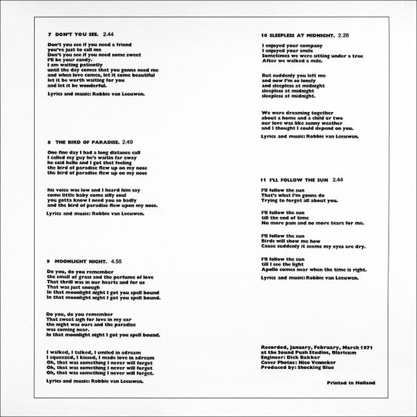 Shocking Blue : 3rd Album (LP, Album, RE, 180)