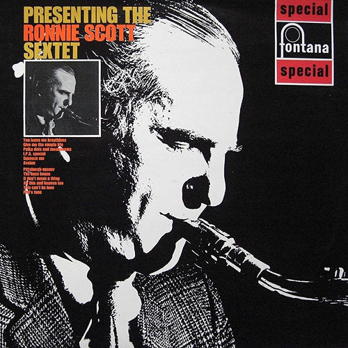 The Ronnie Scott Sextet : Presenting The Ronnie Scott Sextet (LP, RE)