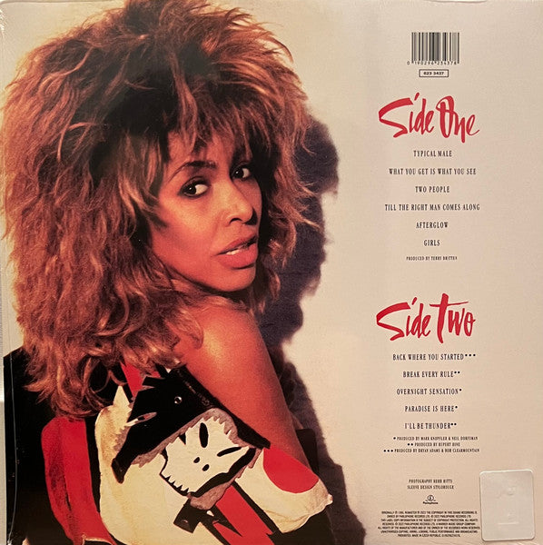 Tina Turner : Break Every Rule (LP, Album, RE, RM)