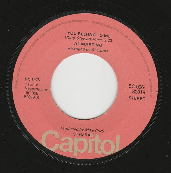 Al Martino : Volare (7", Single)