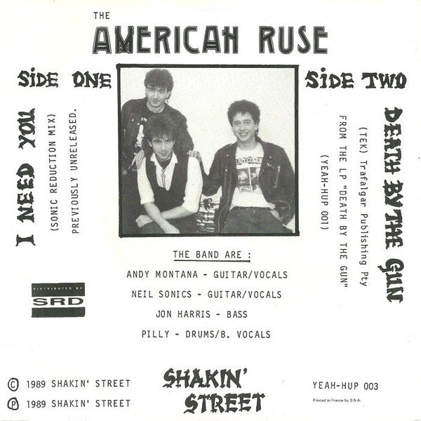 American Ruse : I Need You (7")
