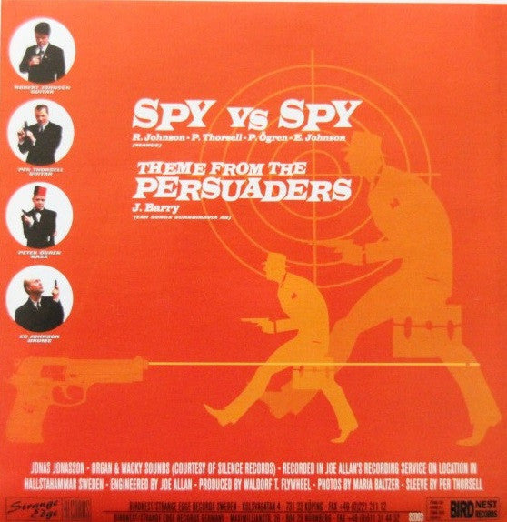 Robert Johnson And Punchdrunks : Spy Vs Spy (7", Single)
