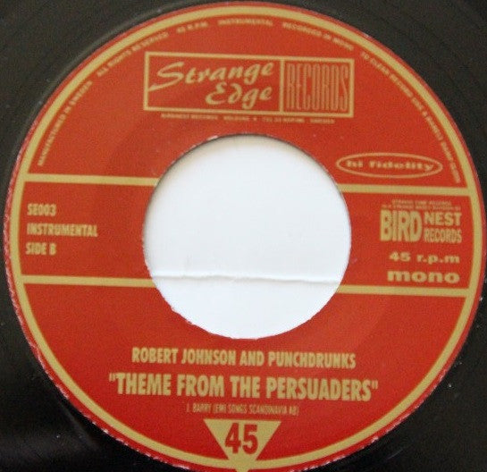 Robert Johnson And Punchdrunks : Spy Vs Spy (7", Single)