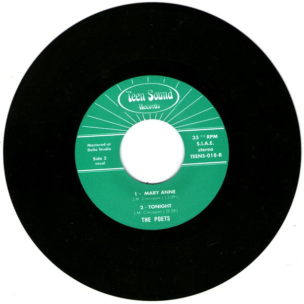 The Poets (9) : When You Were By My Side (7", EP)