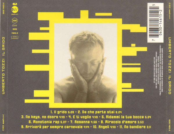 Umberto Tozzi : Il Grido (CD, Album)