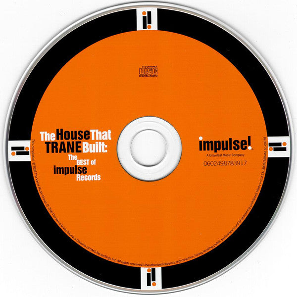 Various : The House That Trane Built: The Best Of Impulse Records (CD, Comp)
