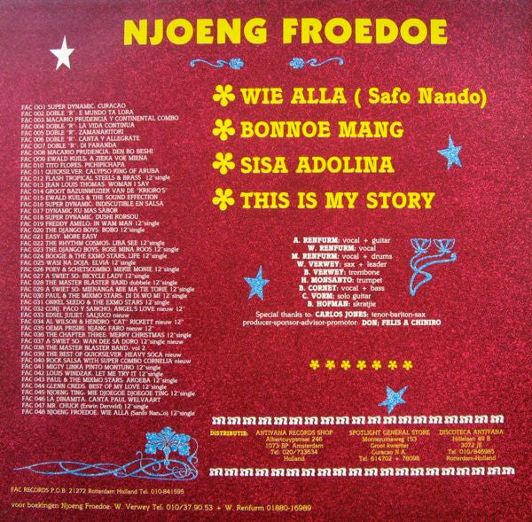 Njoeng Froedoe : Wie Alla (Safo Nando) (12")
