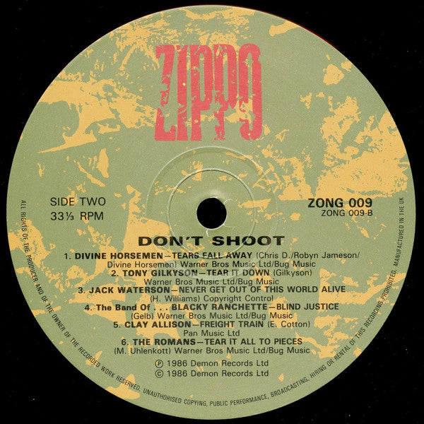 Various : Don't Shoot (LP, Comp)