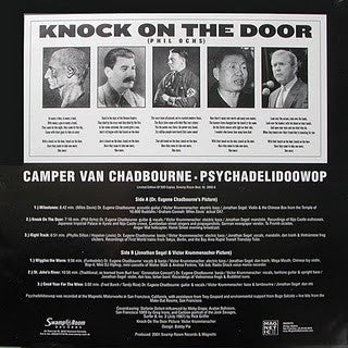 Camper Van Chadbourne : Psychadelidoowop (LP, Album, Ltd, Pic)