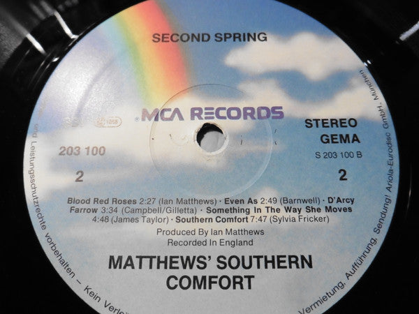 Matthews' Southern Comfort : Second Spring (LP, Album, RE)