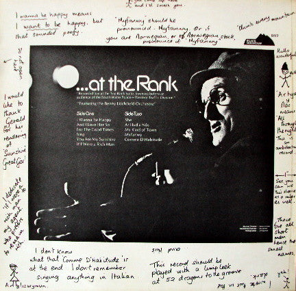 Ryan Davies (2) Featuring Benny Litchfield Orchestra : Ryan… At The Rank (LP, Album)