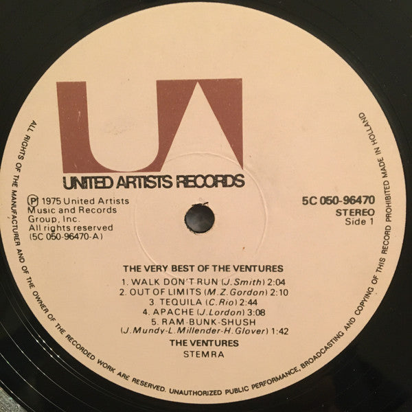 The Ventures : The Very Best Of The Ventures (LP, Comp)