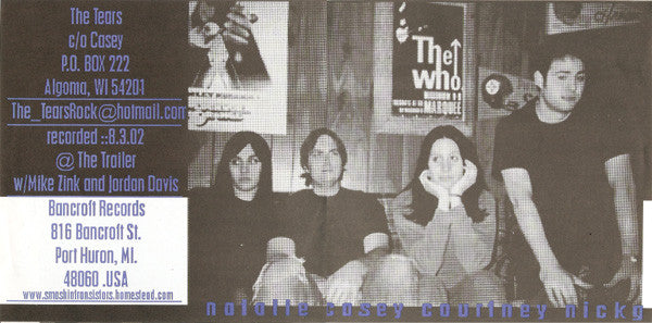 The Tears (13) : She Ain't Right (7", Num)