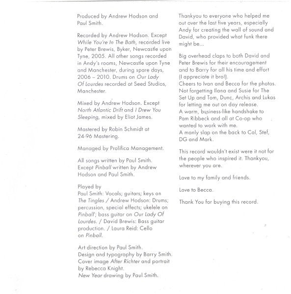 Paul Smith (6) : Margins (CD, Album)