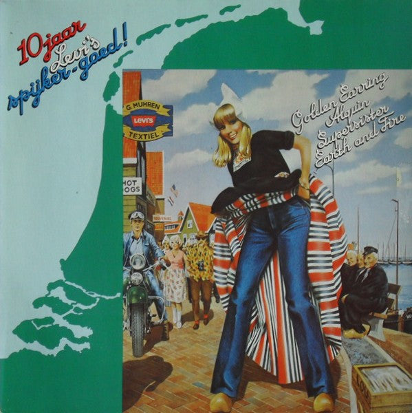 Various : 10 Jaar Levi's Spijker-Goed! (LP, Comp)