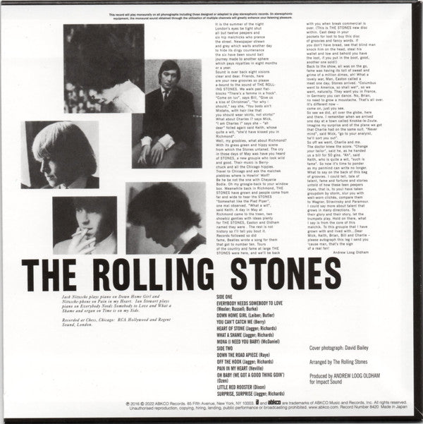 The Rolling Stones : The Rolling Stones, Now! (CD, Album, Mono, Ltd, RE, SHM)