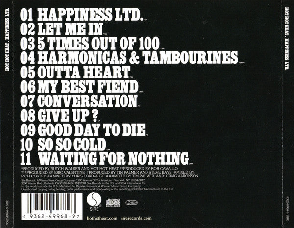 Hot Hot Heat : Happiness Ltd. (CD, Album)