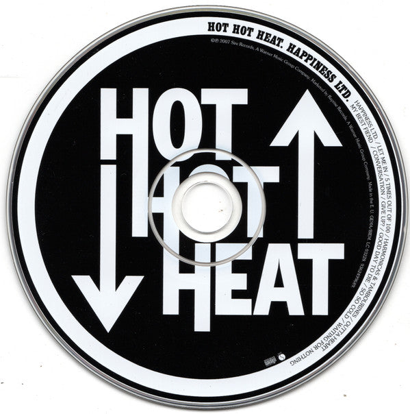 Hot Hot Heat : Happiness Ltd. (CD, Album)