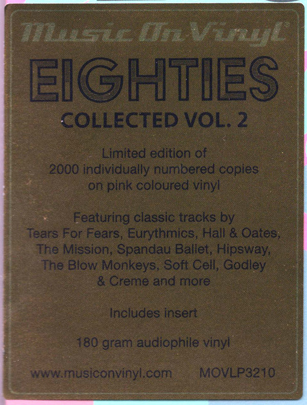 Various : Eighties Collected Vol. 2 (2xLP, Comp, Ltd, Num, Pin)