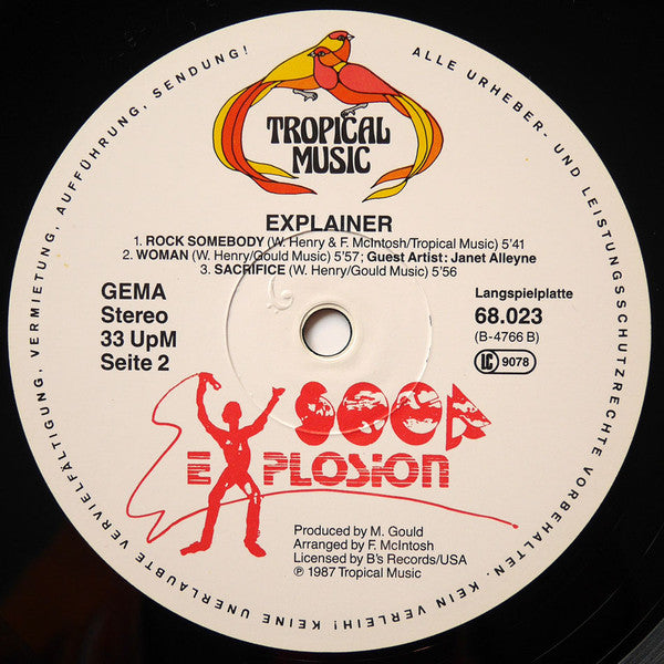 Explainer : Soca Explosion (LP, Album)