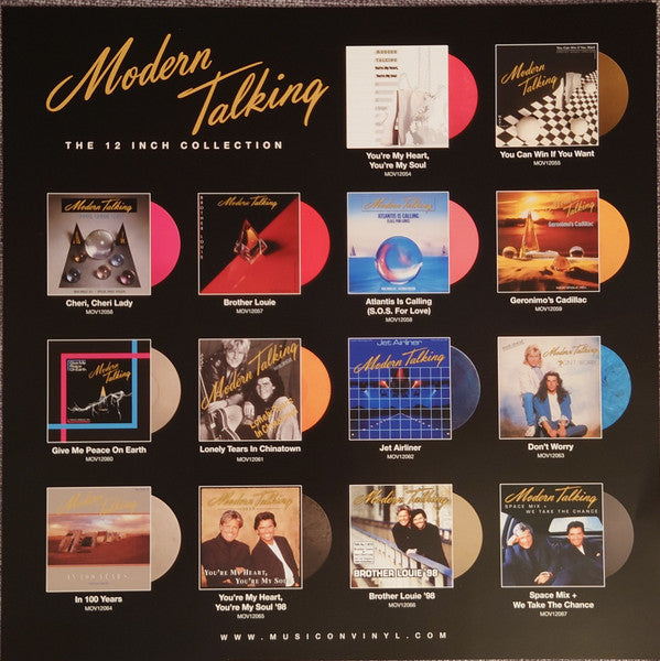Modern Talking : You're My Heart, You're My Soul (12", Maxi, Ltd, Num, RE, 180)