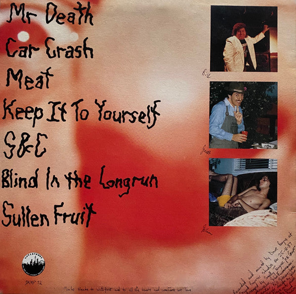 Smelly Tongues : The Sound Of Slapping Skin (12", MiniAlbum)