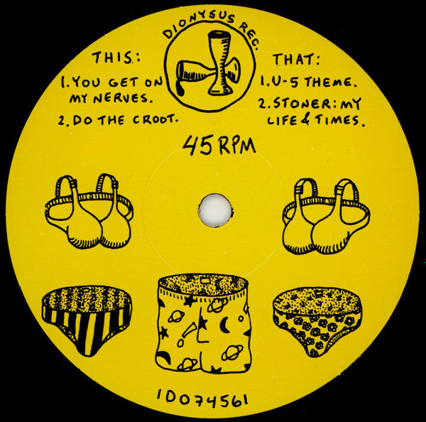 The Underwear 5 : You Get On My Nerves (7", EP)