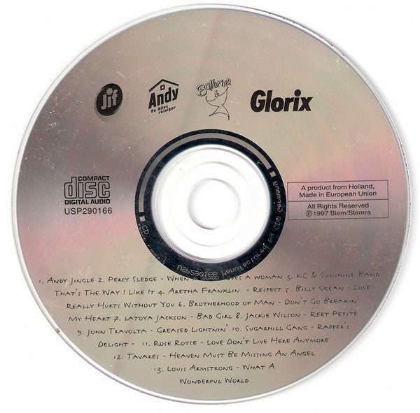 Various : Jif Andy Ballerina Glorix (CD, Comp)