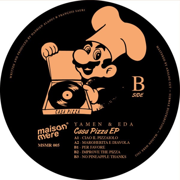 Yamen & EDA : Casa Pizza EP  (12", EP)
