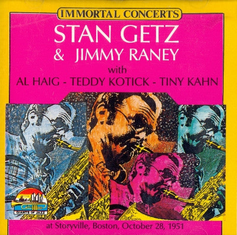 Stan Getz & Jimmy Raney : At Storyville, Boston, October 28, 1951 (CD, Comp, RE)