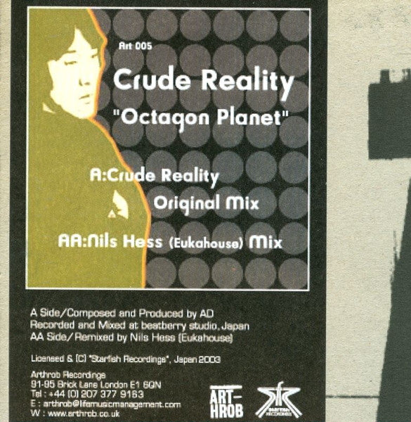 Crude Reality : Octagon Planet (12")