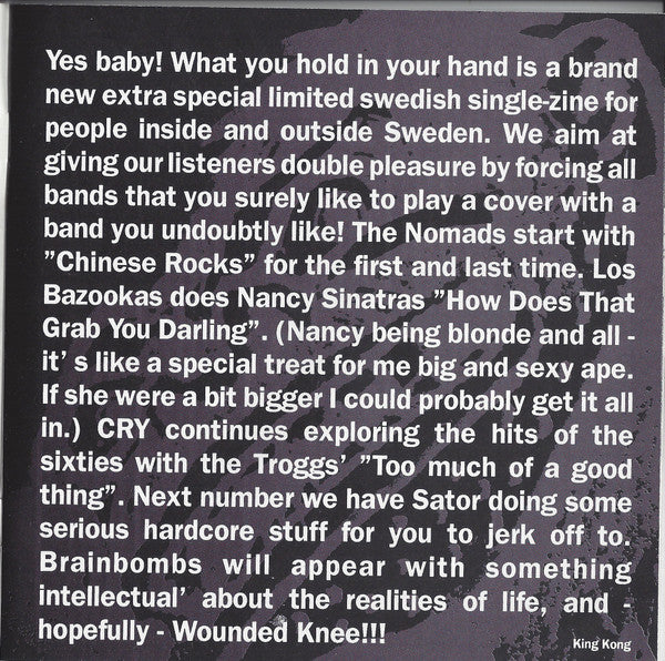 Various : King Kong 1 (7", EP, Ltd)