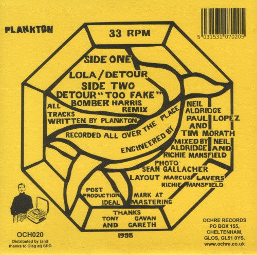 Plankton (11) : Lola (7", Single)