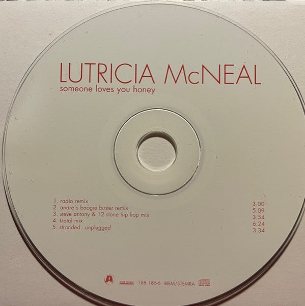 Lutricia McNeal : Someone Loves You Honey (CD, Maxi)