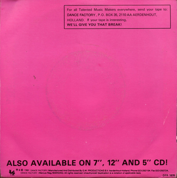 La Toya Jackson : Oops, Oh No! (7")