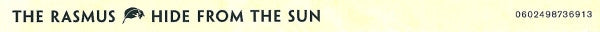 The Rasmus : Hide From The Sun (CD, Album, Enh)
