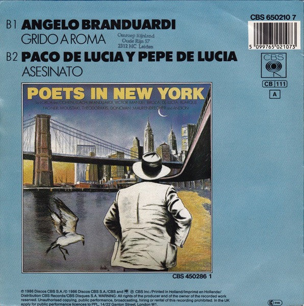 Leonard Cohen : Take This Waltz (7", Single)