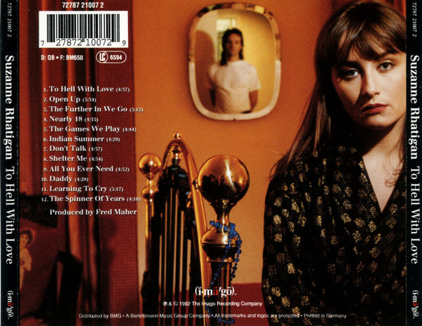 Suzanne Rhatigan : To Hell With Love (CD, Album)