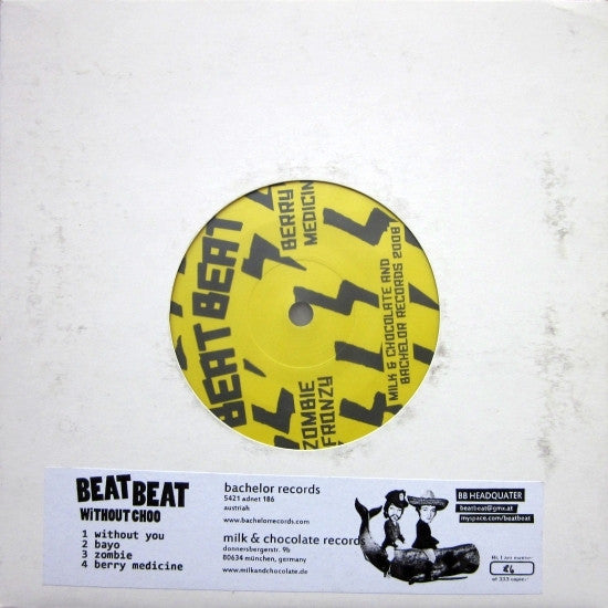 Beat Beat : Without Choo (7", Ltd, Num)