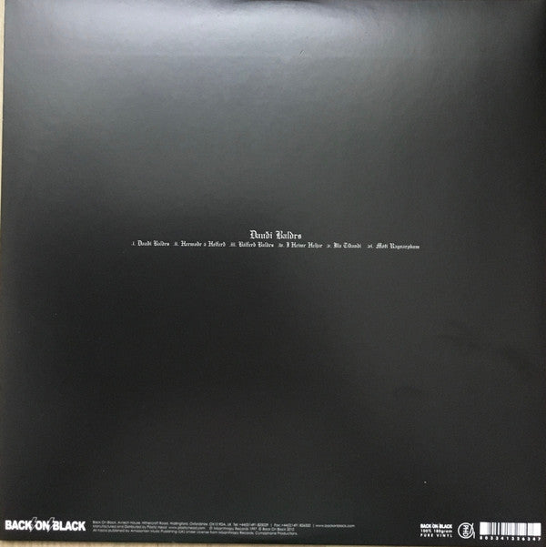 Burzum : Dauði Baldrs (LP, Album, Ltd, RE, Blu)