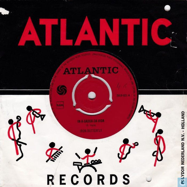 Iron Butterfly : In-A-Gadda-Da-Vida (7", Single)