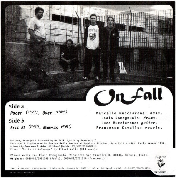 On Fall* : Exit # 1 (7", EP)