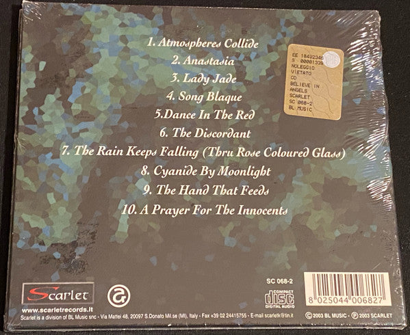 Seven Seraphim : Believe In Angels (CD, Album, Dig)